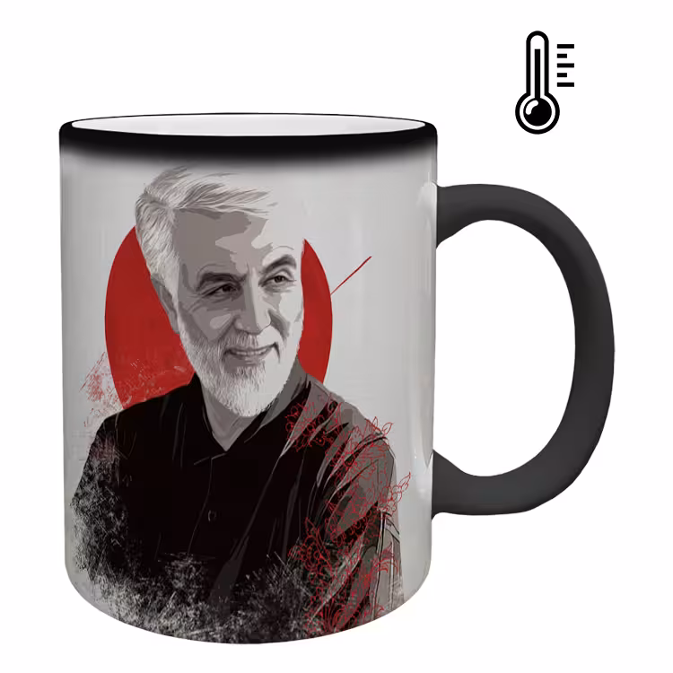 خرید ماگ-لیوان حرارتی سردار سلیمانی کد 100