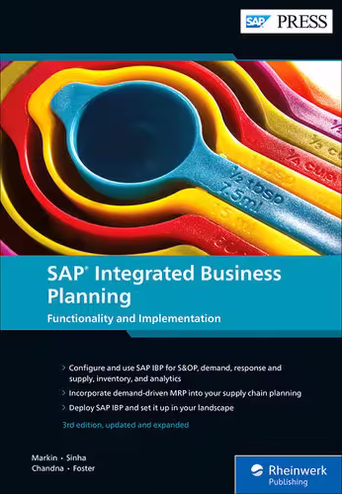 خرید و دانلود نسخه کامل کتاب SAP Integrated Business Planning: Functionality and Implementation