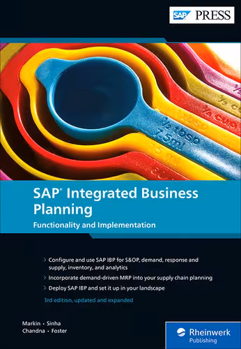 خرید و دانلود نسخه کامل کتاب SAP Integrated Business Planning: Functionality and Implementation
