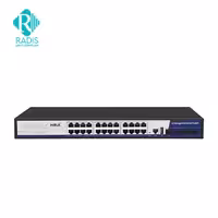 سوییچ شبکه 24 پورت HRUI مدل HR-SWTG3424S