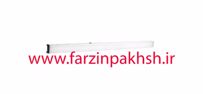 چراغ خطی SMD روکار 50 وات 80 سانتی متری با بدنه مشکی پارس شعاع توس مدل اکورن