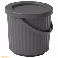سطل زباله درب دار مدل DAMMÄNG | برند ایکیا | ارسال 15 الی 20 روز کاری
