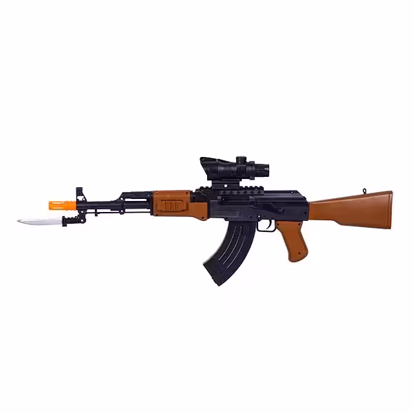 تفنگ تیر ژله ای شارژی مدل AK47