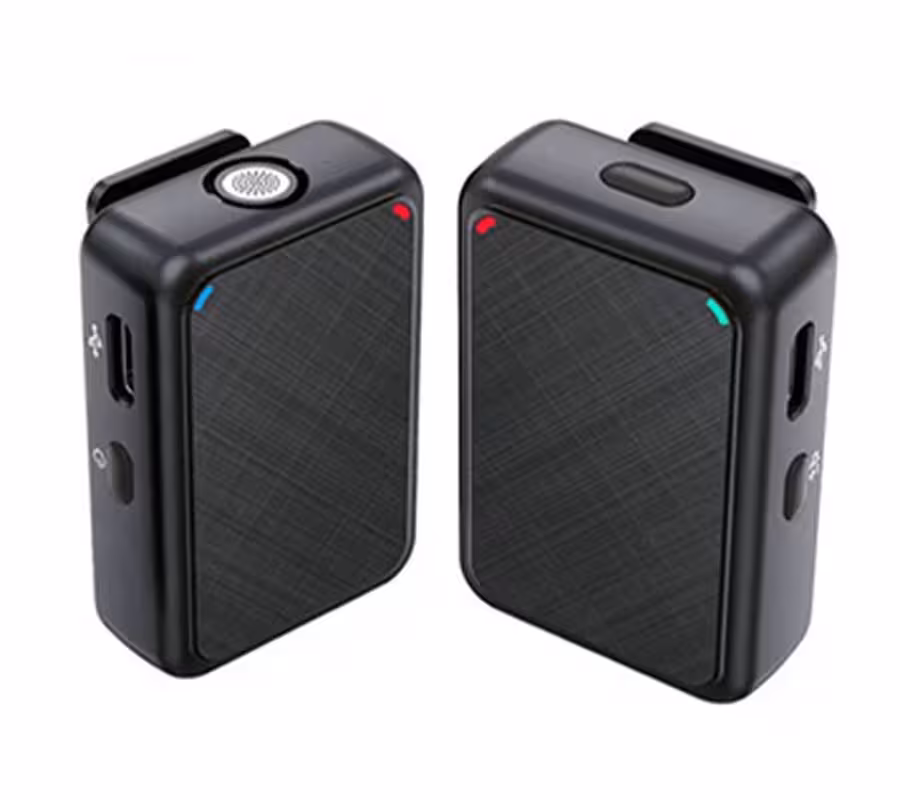 میکروفن بی سیم یقه ای مدل K66 – یک به یک