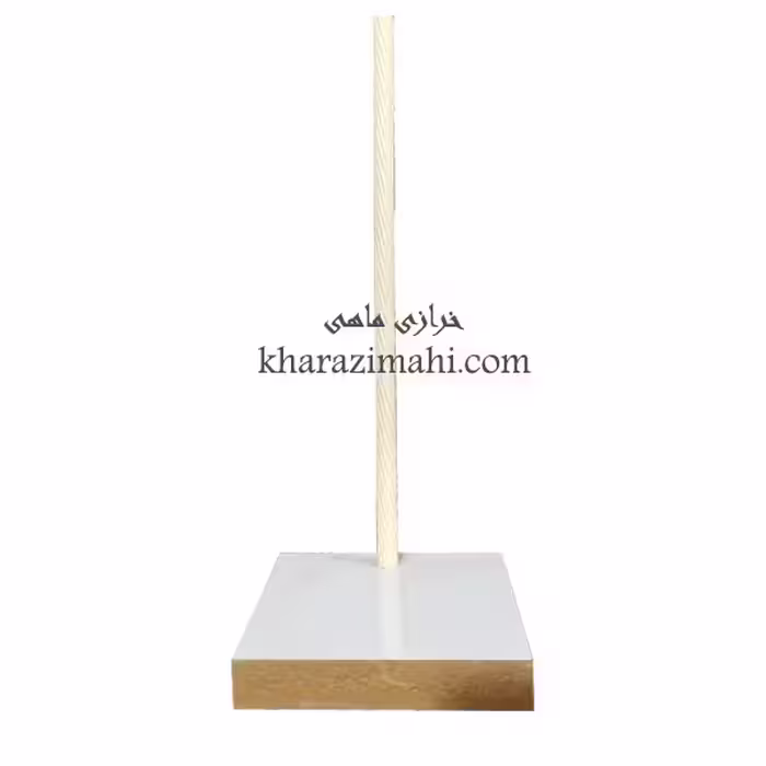 پایه مدل مربع_میله چوبی{MDF}