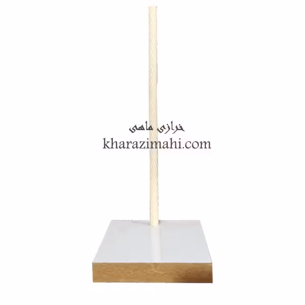 پایه مدل مربع_میله چوبی{MDF}