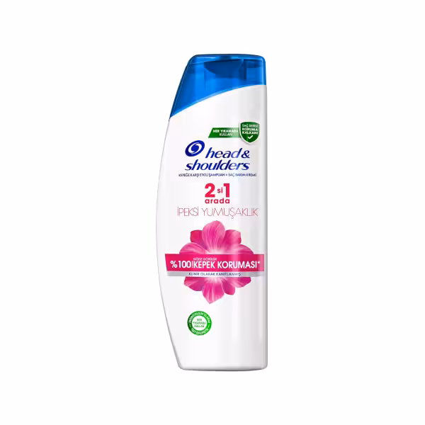 شامپو 2 در 1 هد اند شولدرز نرم کننده و ضدشوره مدل Smooth & Silky حجم 330 میل