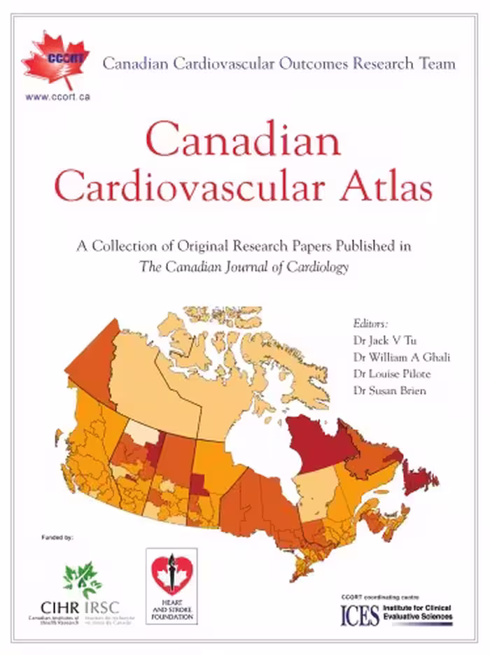 خرید و دانلود نسخه کامل کتاب CCORT Canadian cardiovascular atlas: a collection of original research papers published in the Canadian journal of cardiology