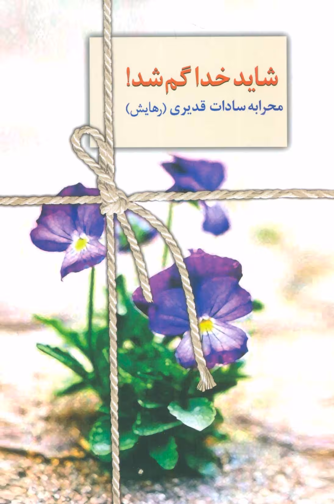 شاید خدا گم شد . محرابه سادات قدیری (رهایش) انتشارات سخن