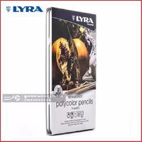 مداد رنگی حرفه ای لیرا 12 رنگ  lyra REMBRANDT Poly Color Pencils-12