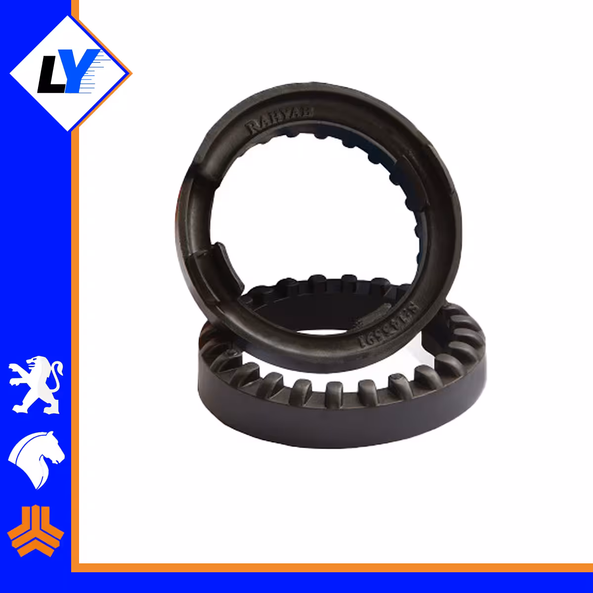 لاستیک زیر فنر جلو پراید