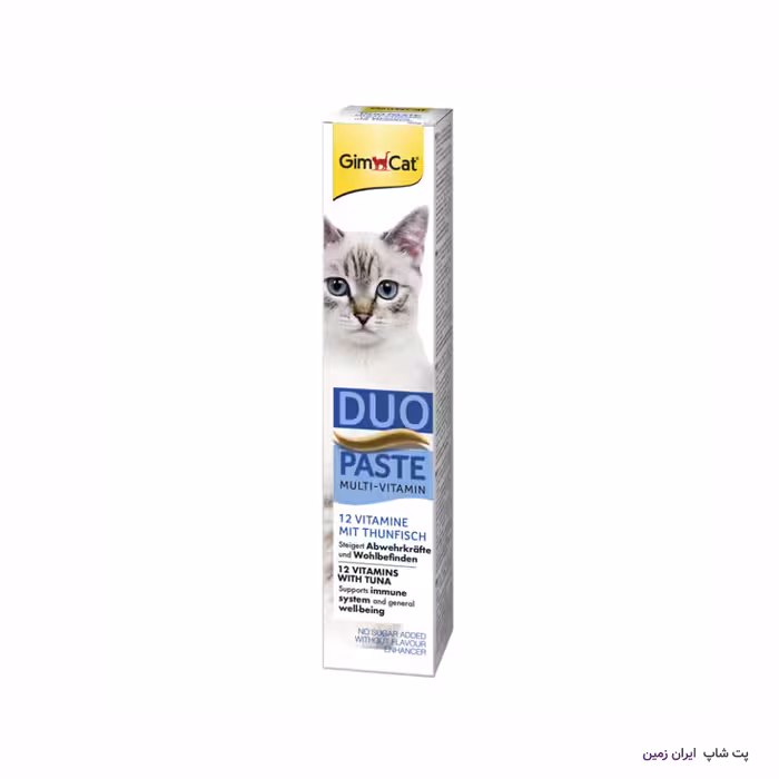 مولتی ویتامین جیم‌کت طعم تن‌ماهی Gim Cat MultiVitamin Dou Paste Tuna