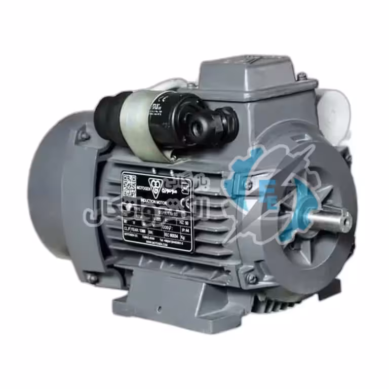 الکتروموتور موتوژن 1.1 کیلووات 1500 دور تک فاز کلاچ دار