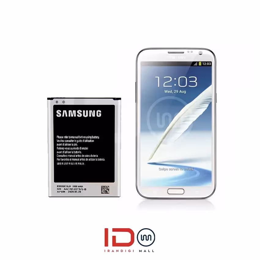 باتری اورجینال گوشی موبایل سامسونگ گلکسی NOTE 2 مدل EB595675LU.