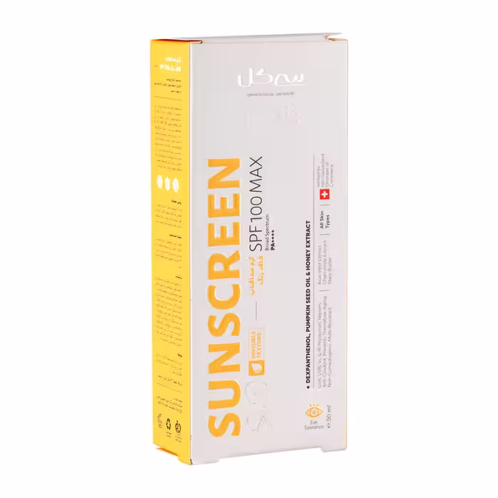 کرم ضد افتاب فاقد رنگ SPF100 سی گل
