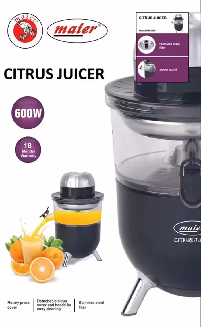 آبمرکبات گیر مایر مدل 5090 | آبگیری سریع و حرفه‌ای مرکبات