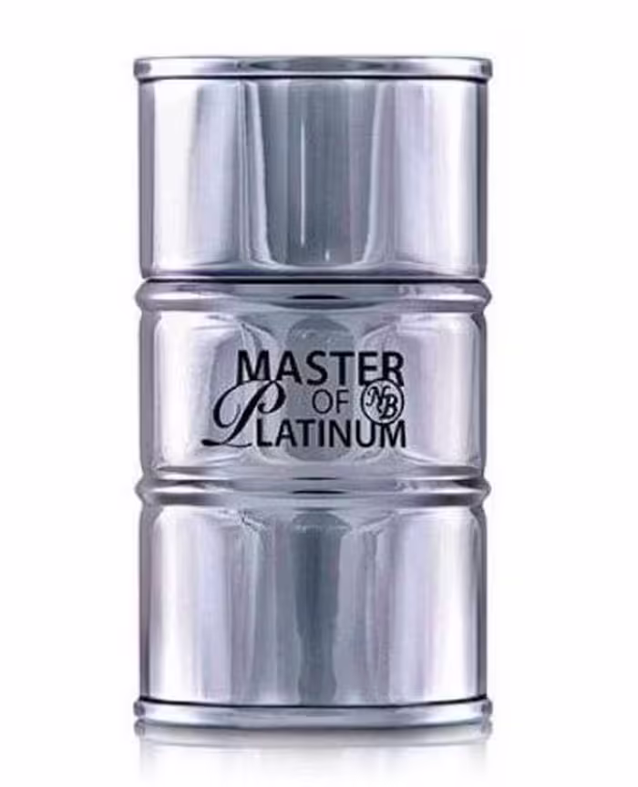 New Brand Master Of Platinum EDP 100 ml - ادوپرفیوم مردانه نیوبرند مستر آف اسنس پلاتینیوم حجم 100 میلی‌لیتر - نگین عطر