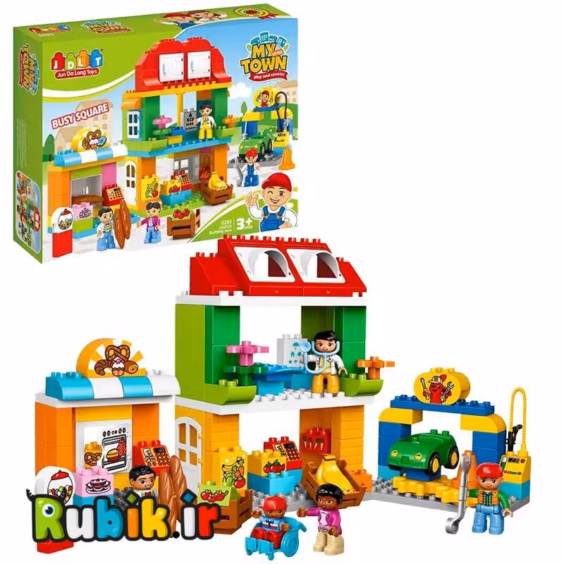 لگو 133 قطعه شهر کوچک من (بلوک JDLT 5293)