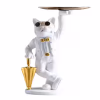 مجسمه طرح سگ خدمتکار کد 02