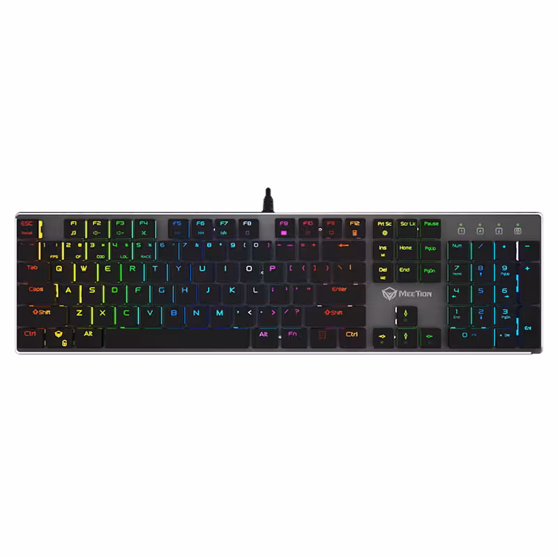 کیبورد مخصوص بازی میشن مدل MT-MK80 | کالا مکس