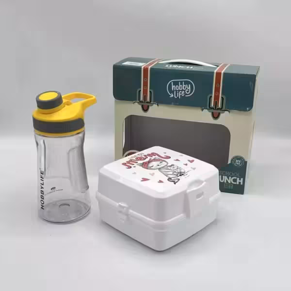 ست ظرف غذا کودک و بطری گربه 061199