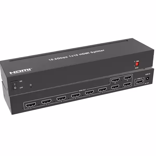 اسپلیتر 10 پورت HDMI ورژن 1.4 فرانت مدل FN-V1010