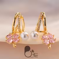 گوشواره شبدر وارداتی