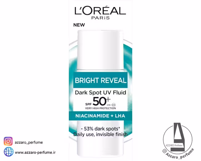 کرم ضد آفتاب و ضد لک لورال مدل BRIGHT REVEAL SPF50 حجم 50 میل