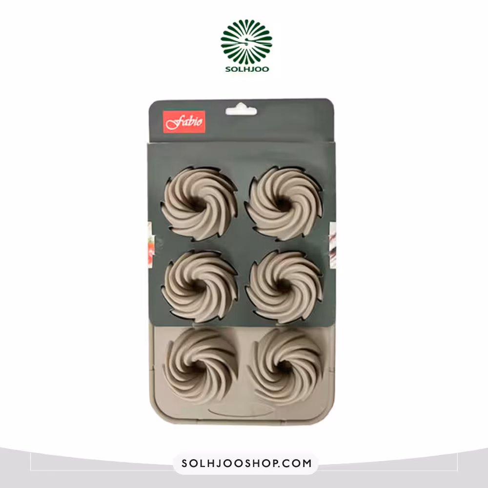 قالب سیلیکونی دونات 6 خانه FABIO