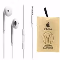 هدفون سیمدار میکروفن طرح آیفون  Earphone PQK