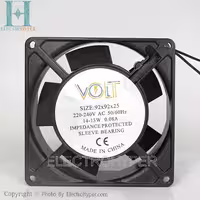 فن 9x9x2.5 دو سیم VOLT 220V AC