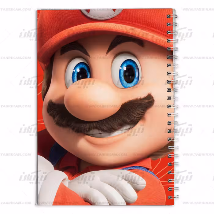 دفتر مشق کارتون سوپر ماریو