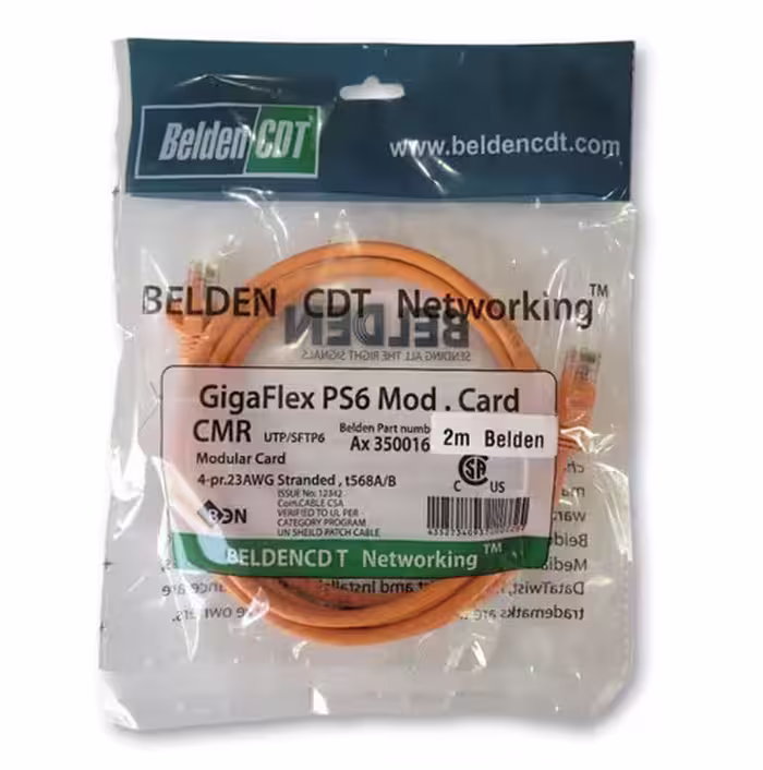 کابل شبکه 2 متر Belden cat6