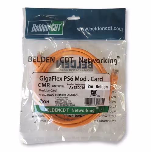 کابل شبکه 2 متر Belden cat6