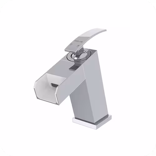 شیر روشویی سوپر فلت آبشاری روکار کلار