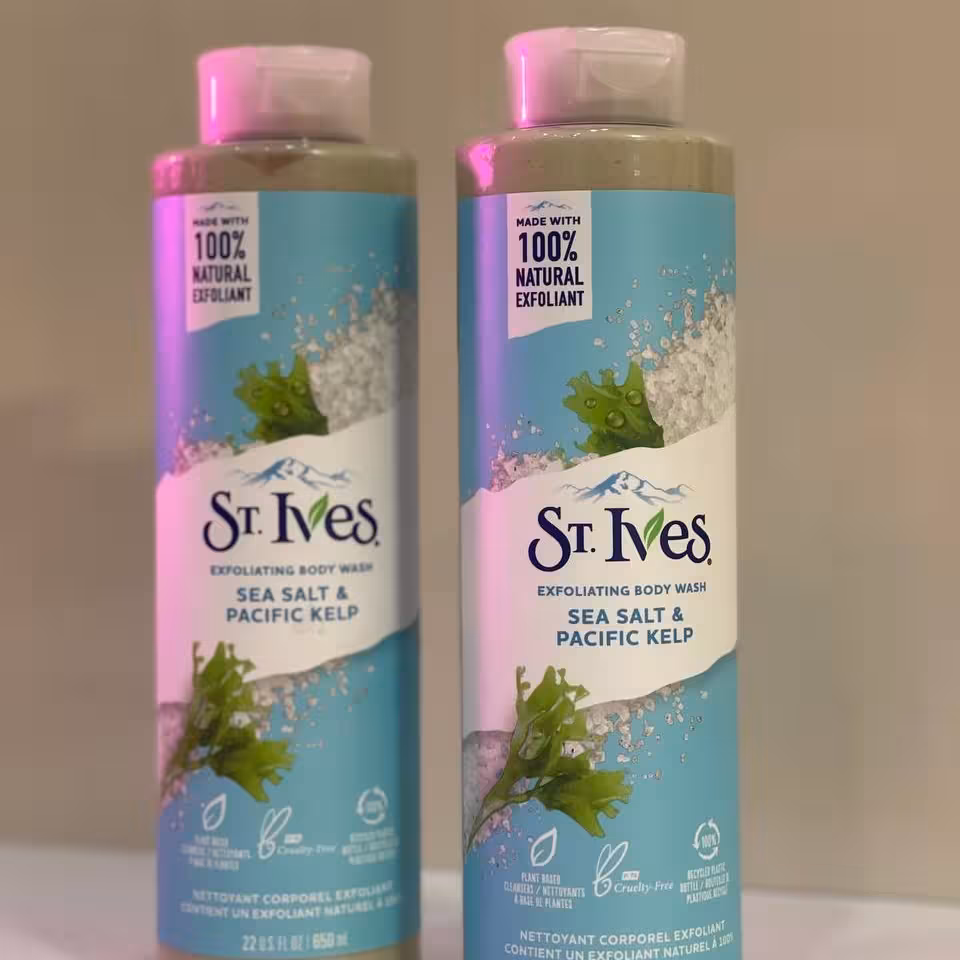 شامپو بدن نمک دریا و جلبک سینت ایوز ST IVES