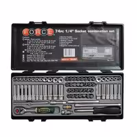 جعبه بکس فورس 74 پارچه 1/4 اینچ مدل 2741