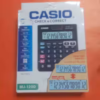 ماشین حساب کاسیو (12رقم) MJ120خیام شمالی نوشت افزار پاکزادی 