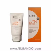 ضدآفتاب بی رنگ SPF50 انلیل مدل SUN DEFENSE