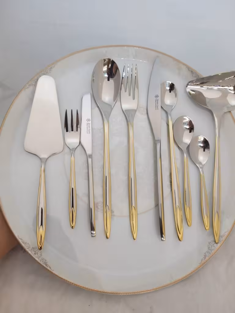 سرویس قاشق چنگال 161 پارچه رزنباخ مدل 128g