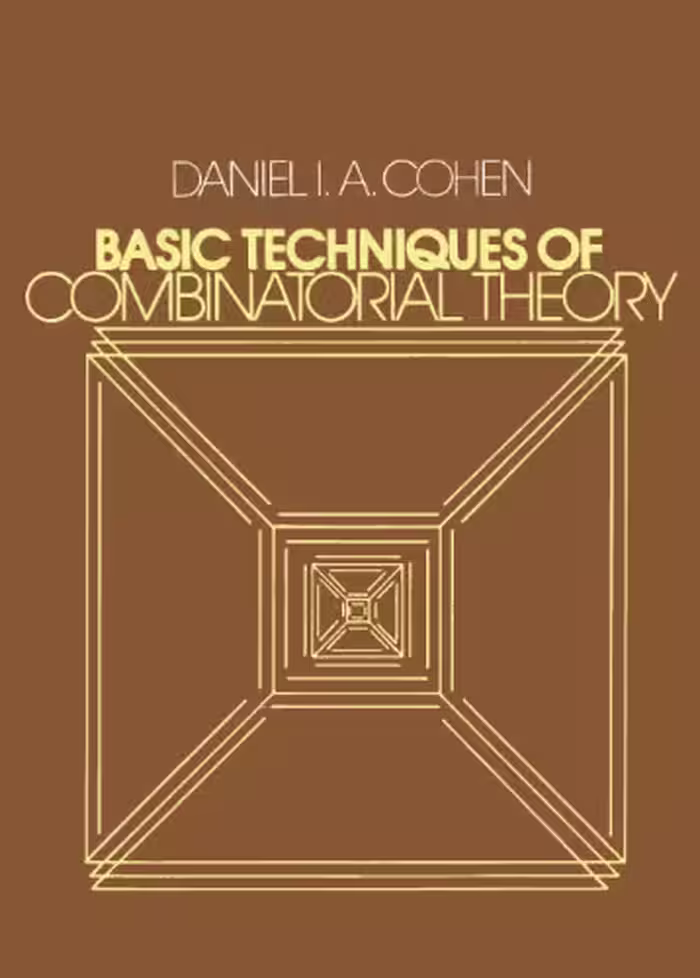 خرید و دانلود نسخه کامل کتاب Basic techniques of combinatorial theory