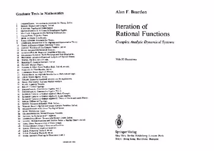 خرید و دانلود نسخه کامل کتاب Iteration of rational functions