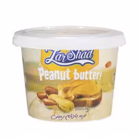 کرم بادام زمینی ساده زرشاد 230 گرمی