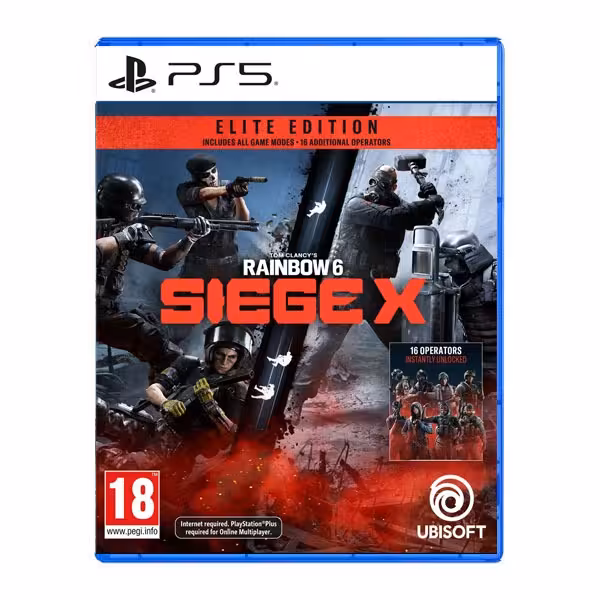 خرید دیسک بازی Rainbow Six Siege X Elite Edition برای PS5 با بهترین قیمت