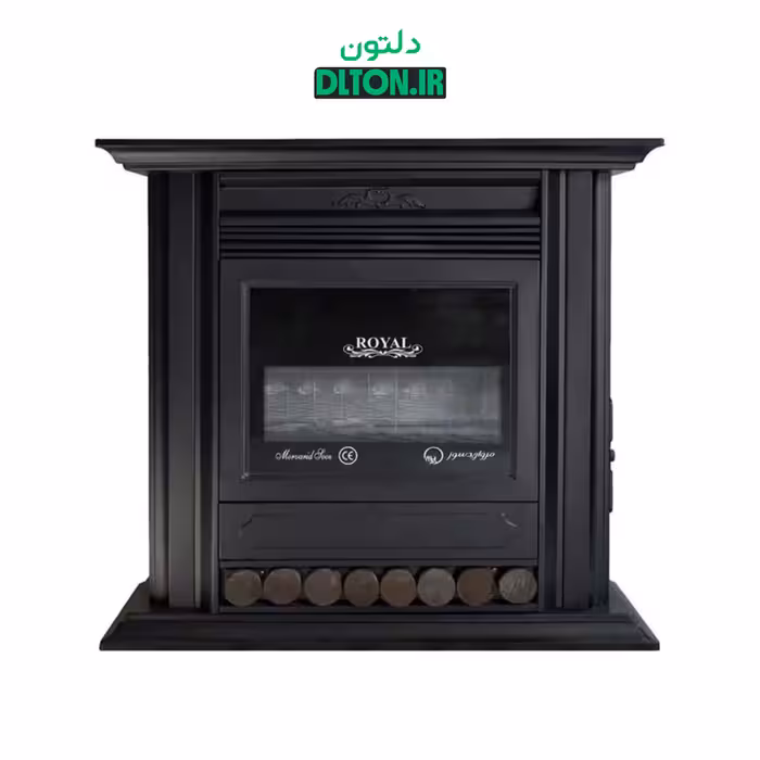 بخاری طرح شومینه مروارید سوز رویال 25000