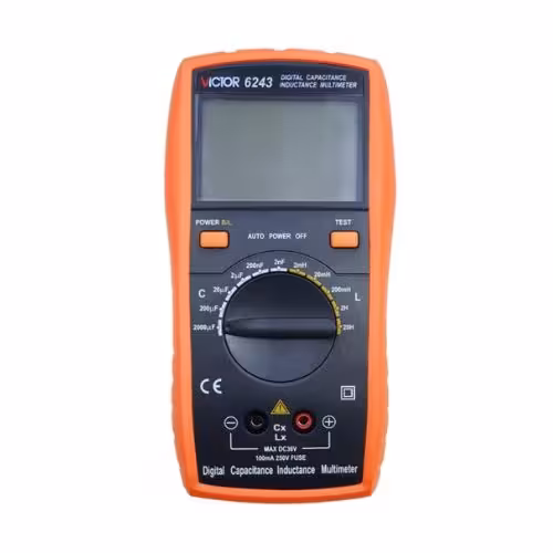 ال سی متر ویکتور مدل VICTOR VC6243 اورجینال