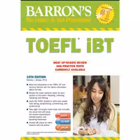 Barrons TOEFL iBT 15th Edition