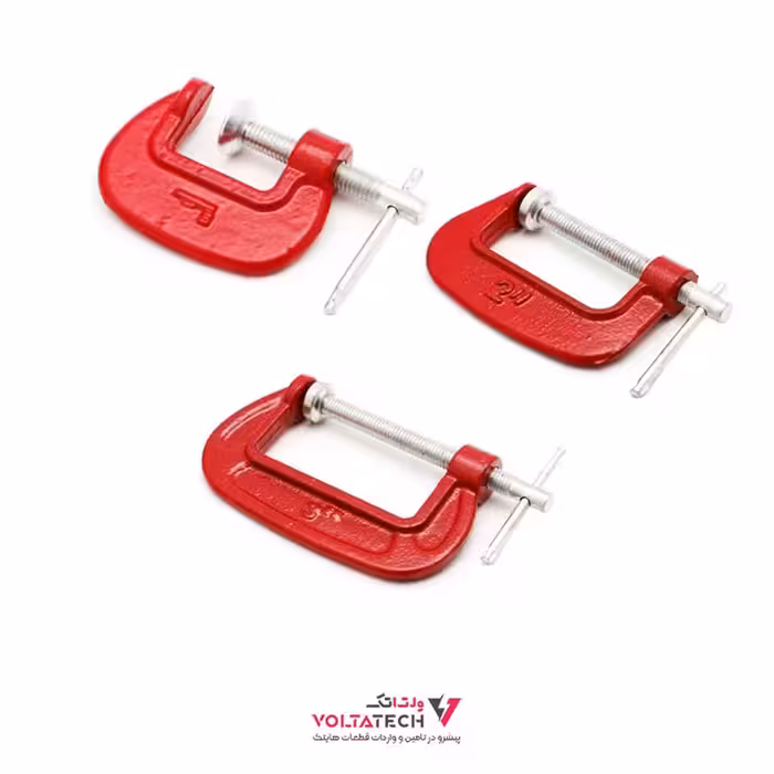 گیره سی کلمپ مجموعه 3 عددی