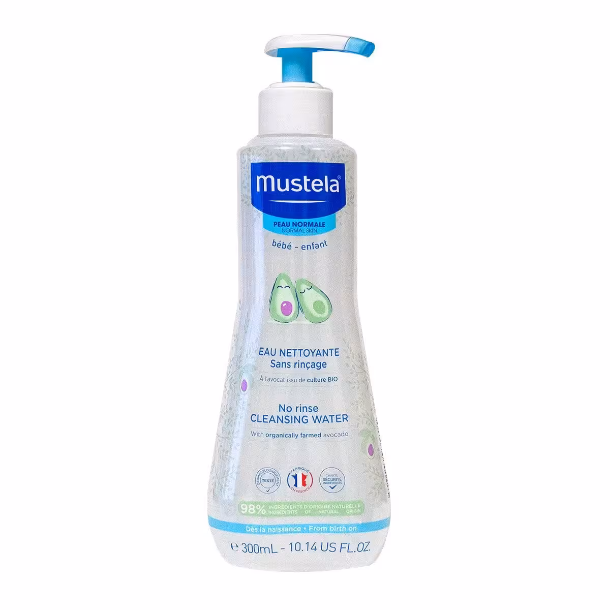 محلول فیزیو ب ب پاک کننده 300 میل موستلا Mustela