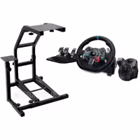فرمان بازی Logitech G29   استند رانندگی VRS   تعویض دنده Shifter